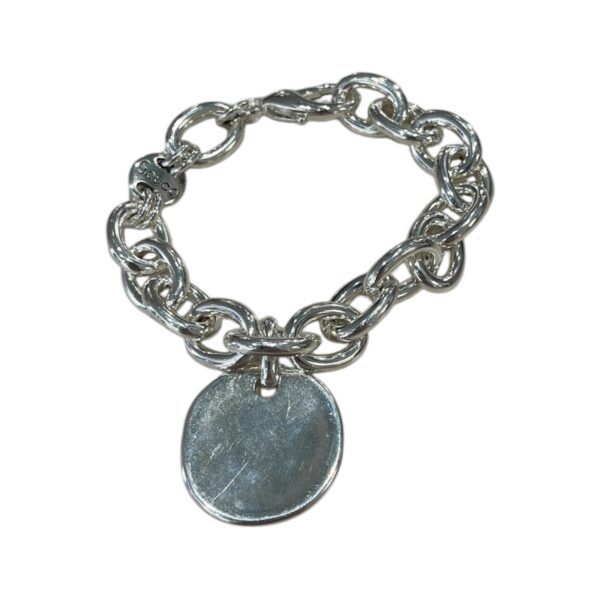 Bracelet pampille en plaqué argent Scudo