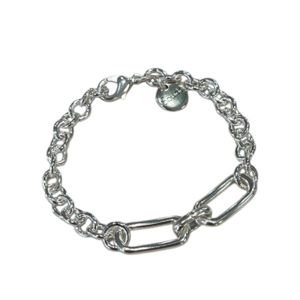 Bracelet plaqué argent Scudo